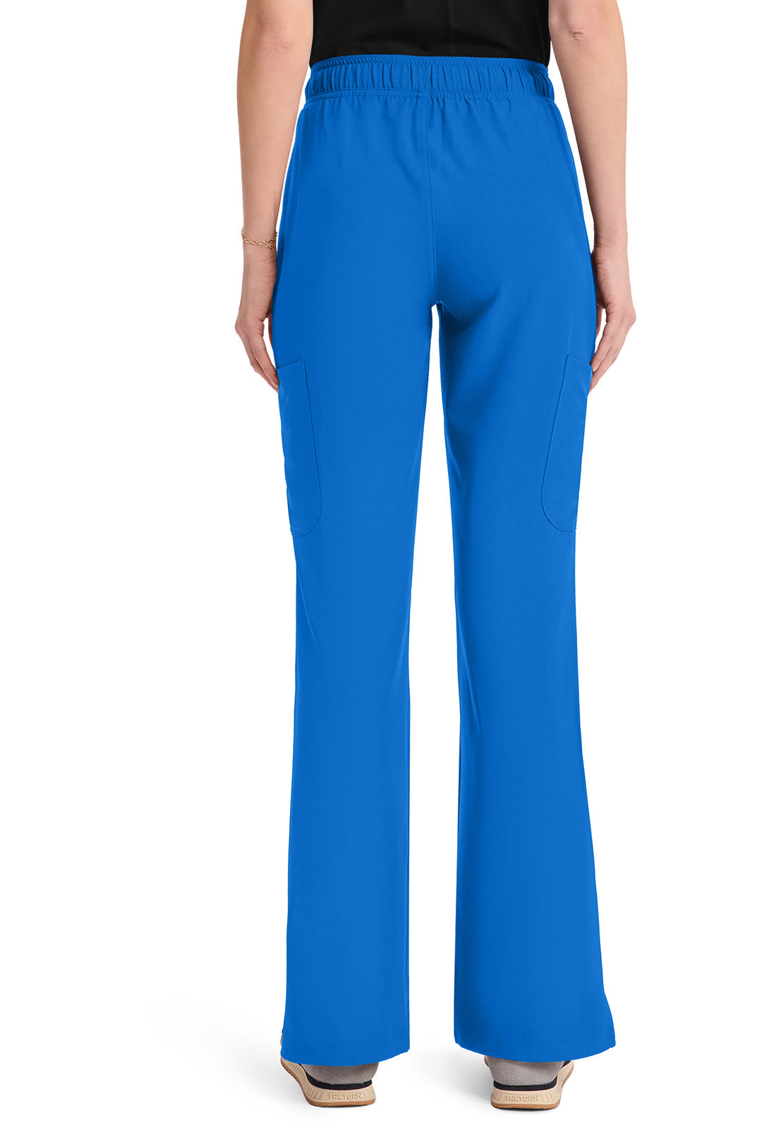 Insight MC010 Women's Mid Rise Flare Leg Pants Royal Image