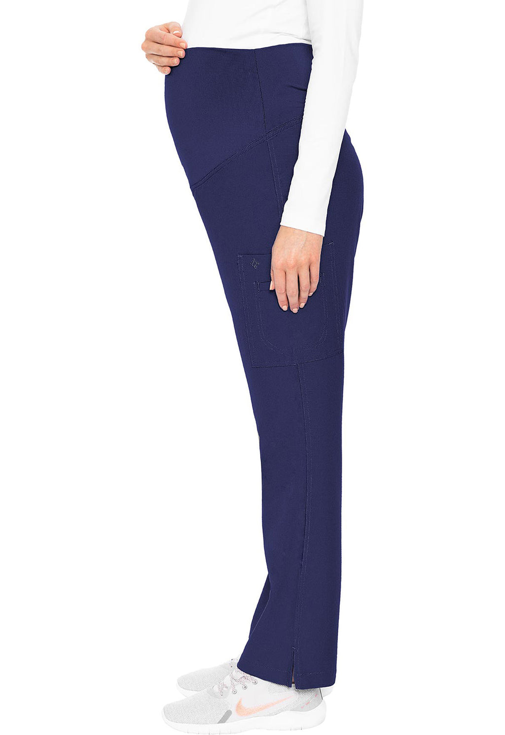 Touch MC028 Women's Maternity Scrub Pants Navy