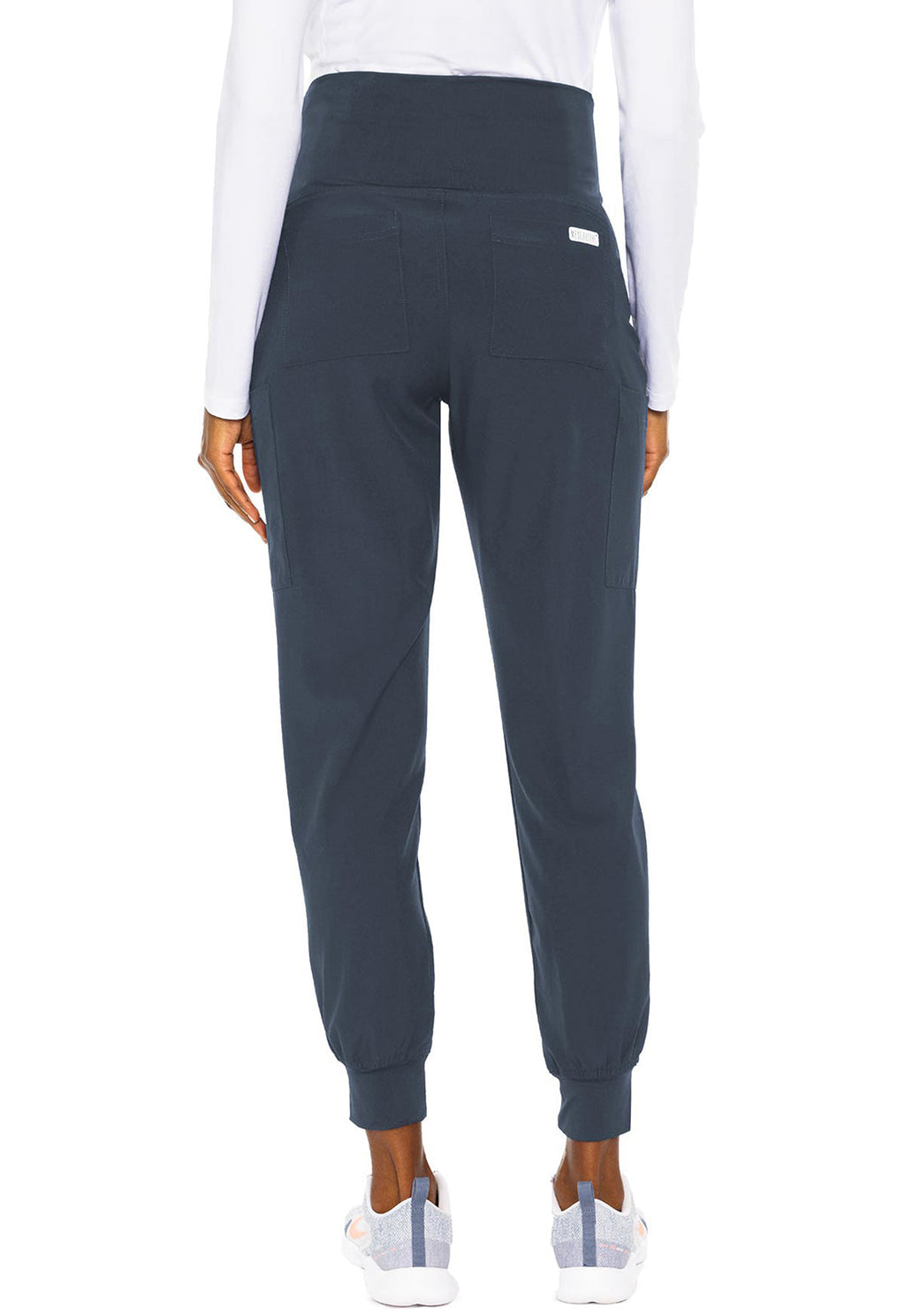Touch MC029 Women's Maternity Scrub Joggers Pewter