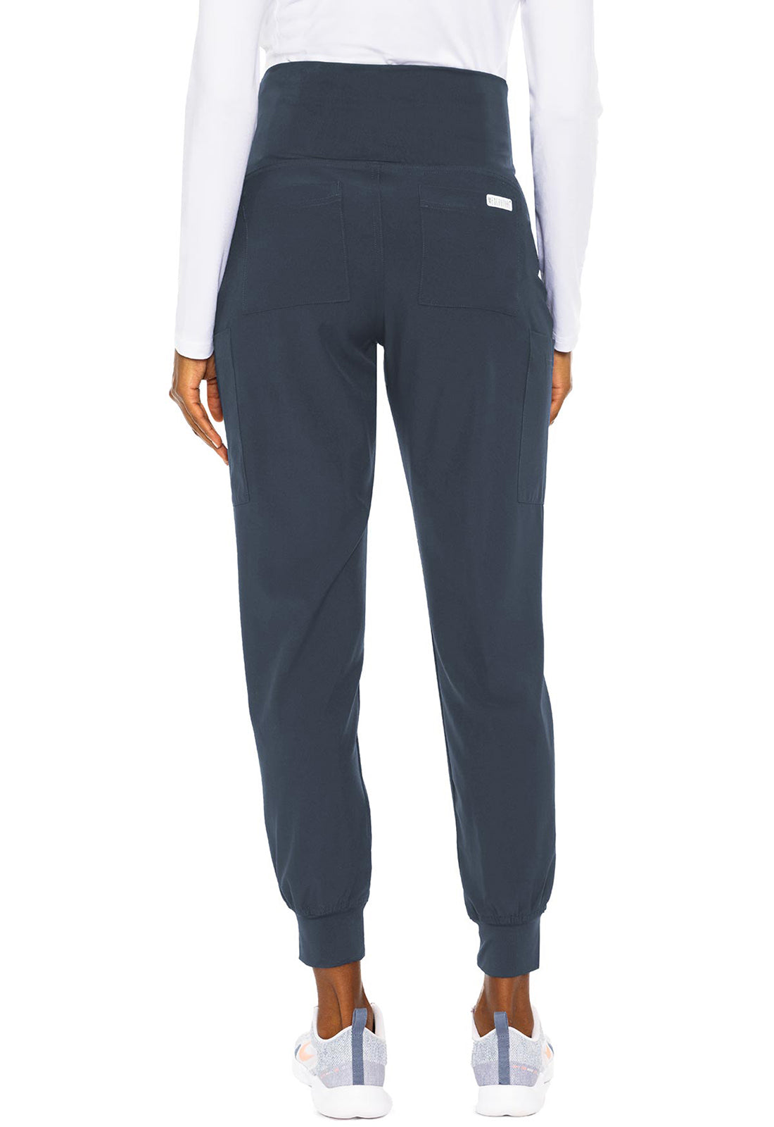 Touch MC029 Women's Maternity Scrub Joggers Pewter
