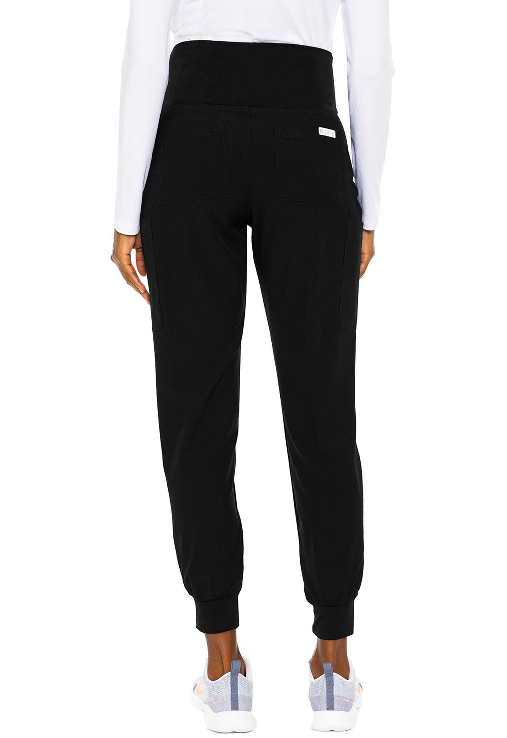 Touch MC029 Women's Maternity Scrub Joggers Black