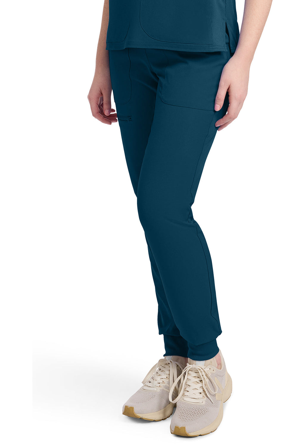 Amp MC102 Women's Mid Rise Scrub Joggers Caribbean