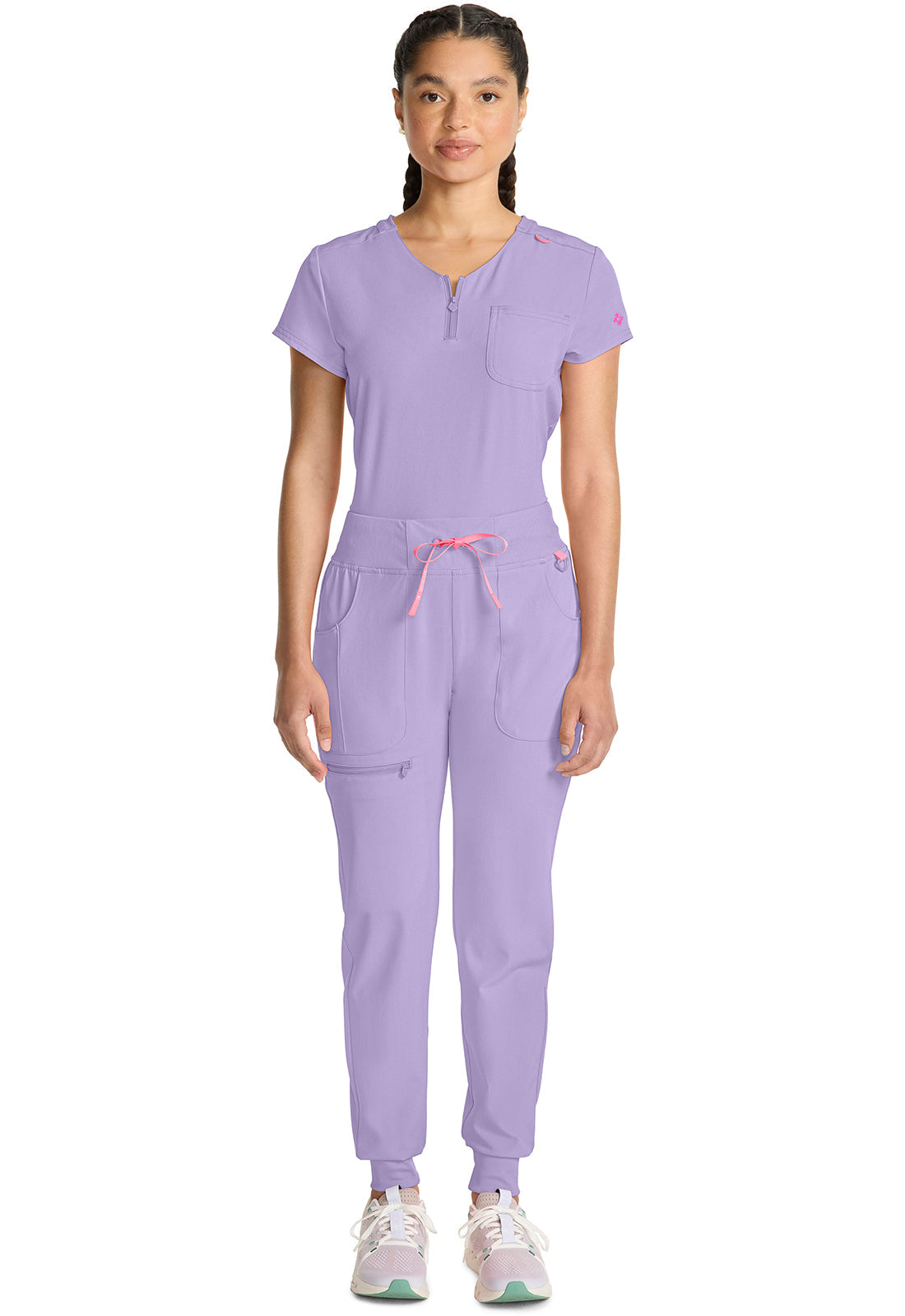 AMP MC102 Mid Rise Jogger Digital Lavender Image