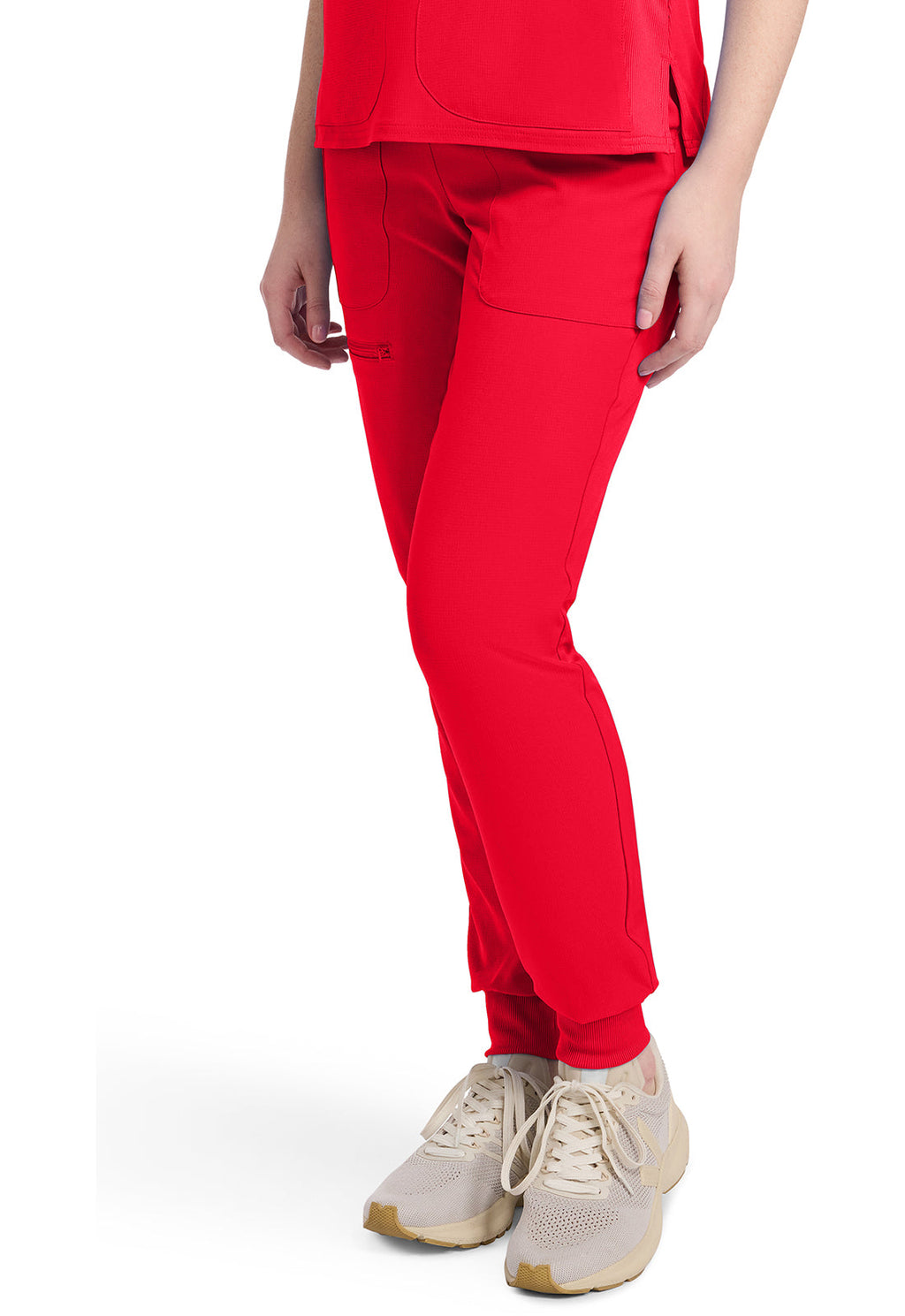 Amp MC102 Women's Mid Rise Scrub Joggers Solar Flare