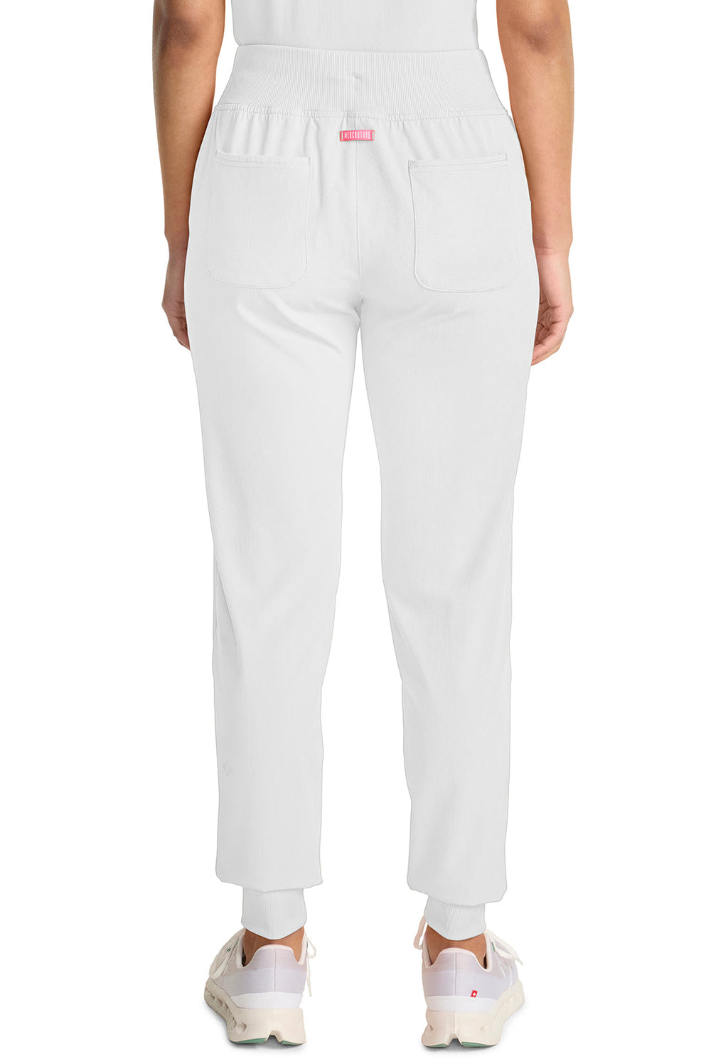 AMP MC102 Mid Rise Jogger White Image