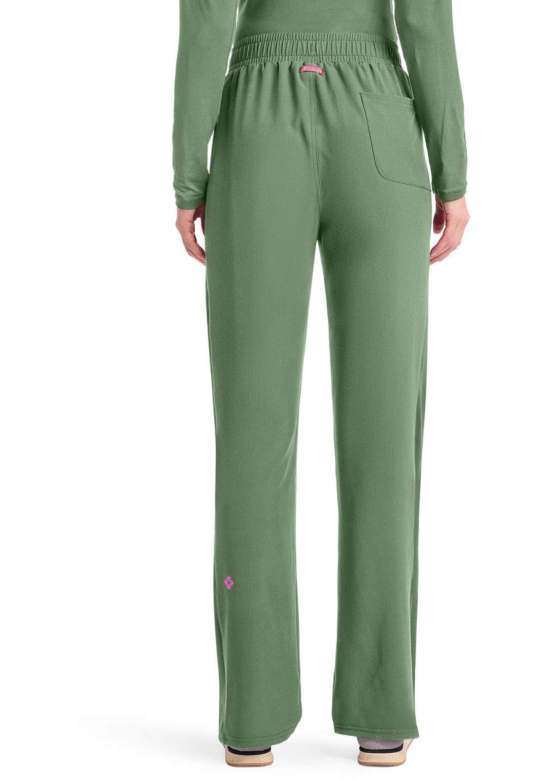 AMP MC103 Women's Straight Leg Pull-On Pants Beyond Green