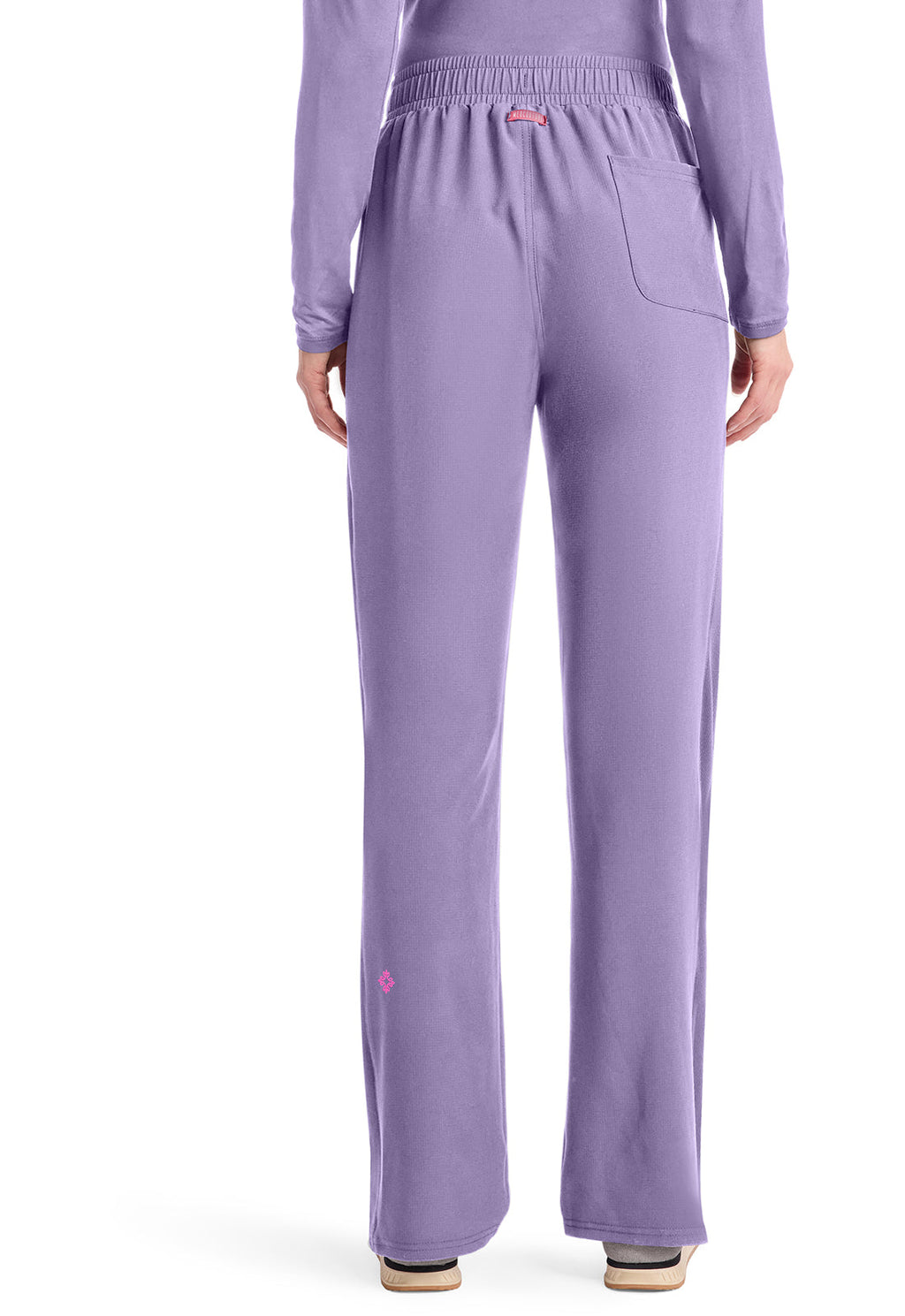 AMP MC103 Women's Straight Leg Pull-On Pants Digital Lavender Image