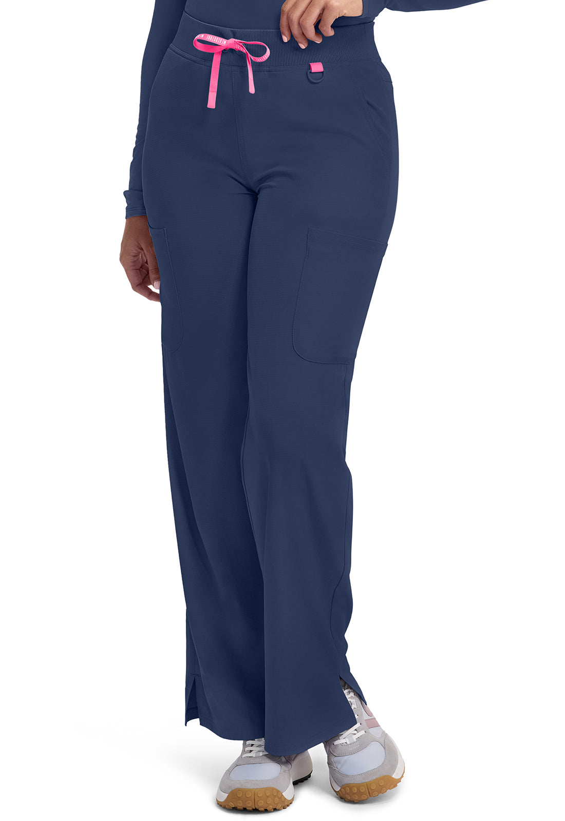 AMP MC109 Wide Leg Pull On Pants Navy