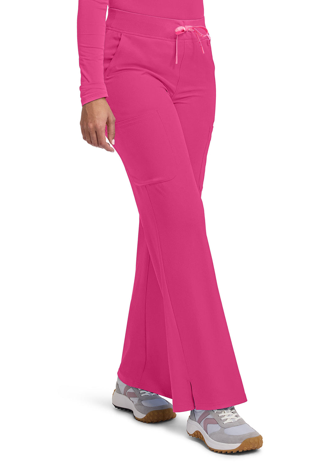 AMP MC109 Wide Leg Pull On Pants Pink Power