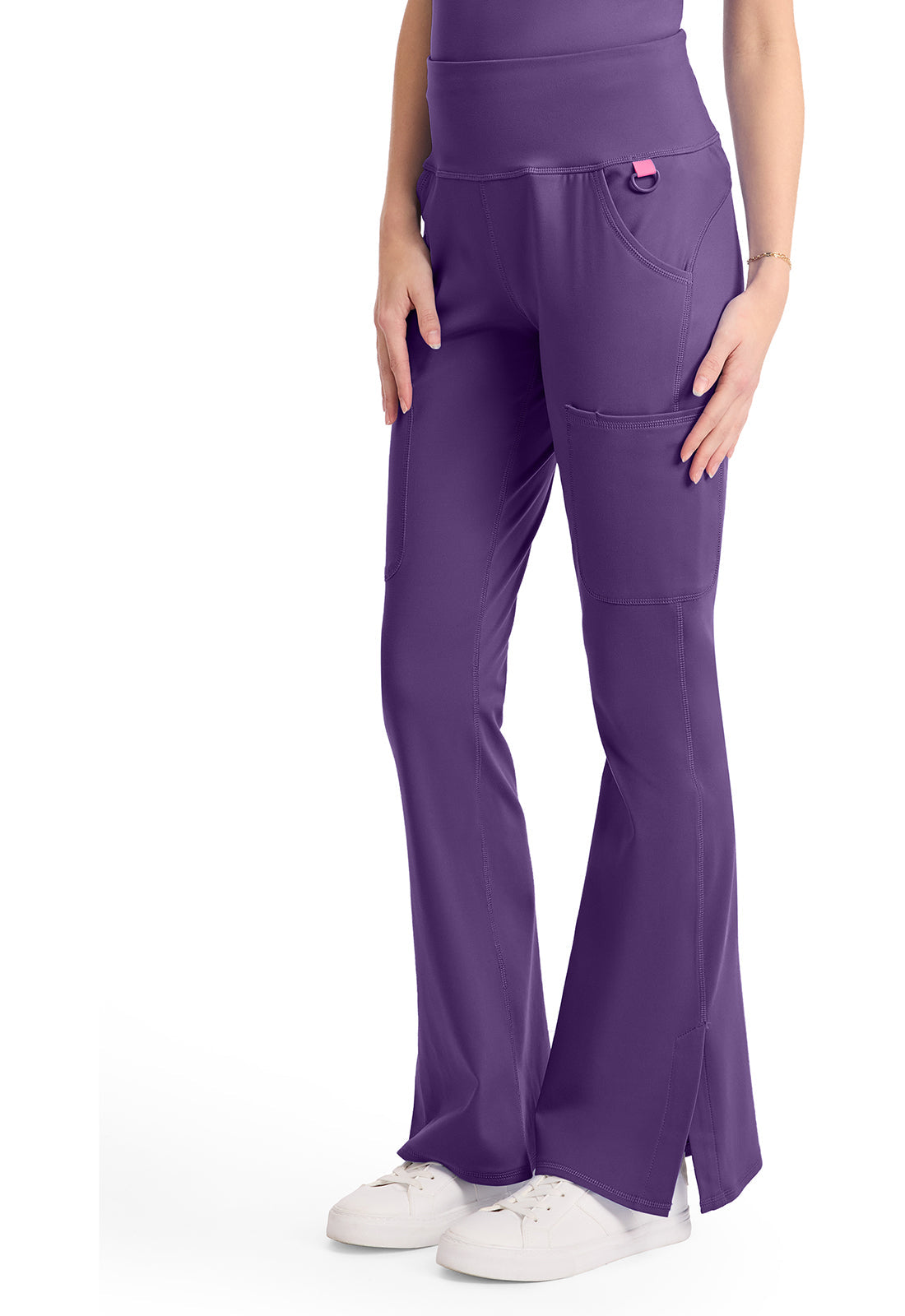 AMP Knit MC150 Flare Leg Yoga Pants Galactic Purple