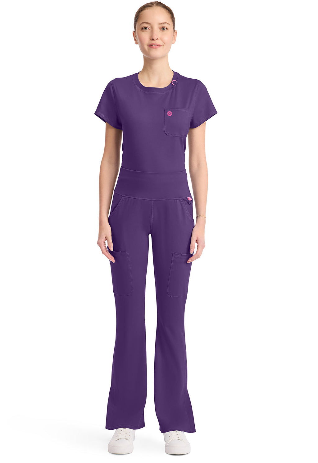 AMP Knit MC150 Flare Leg Yoga Pants Galactic Purple