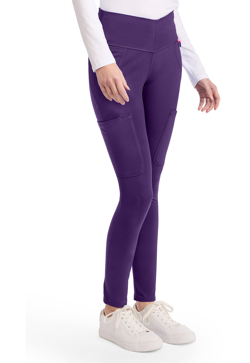 AMP Knit MC151 Medical Legging Galactic Purple