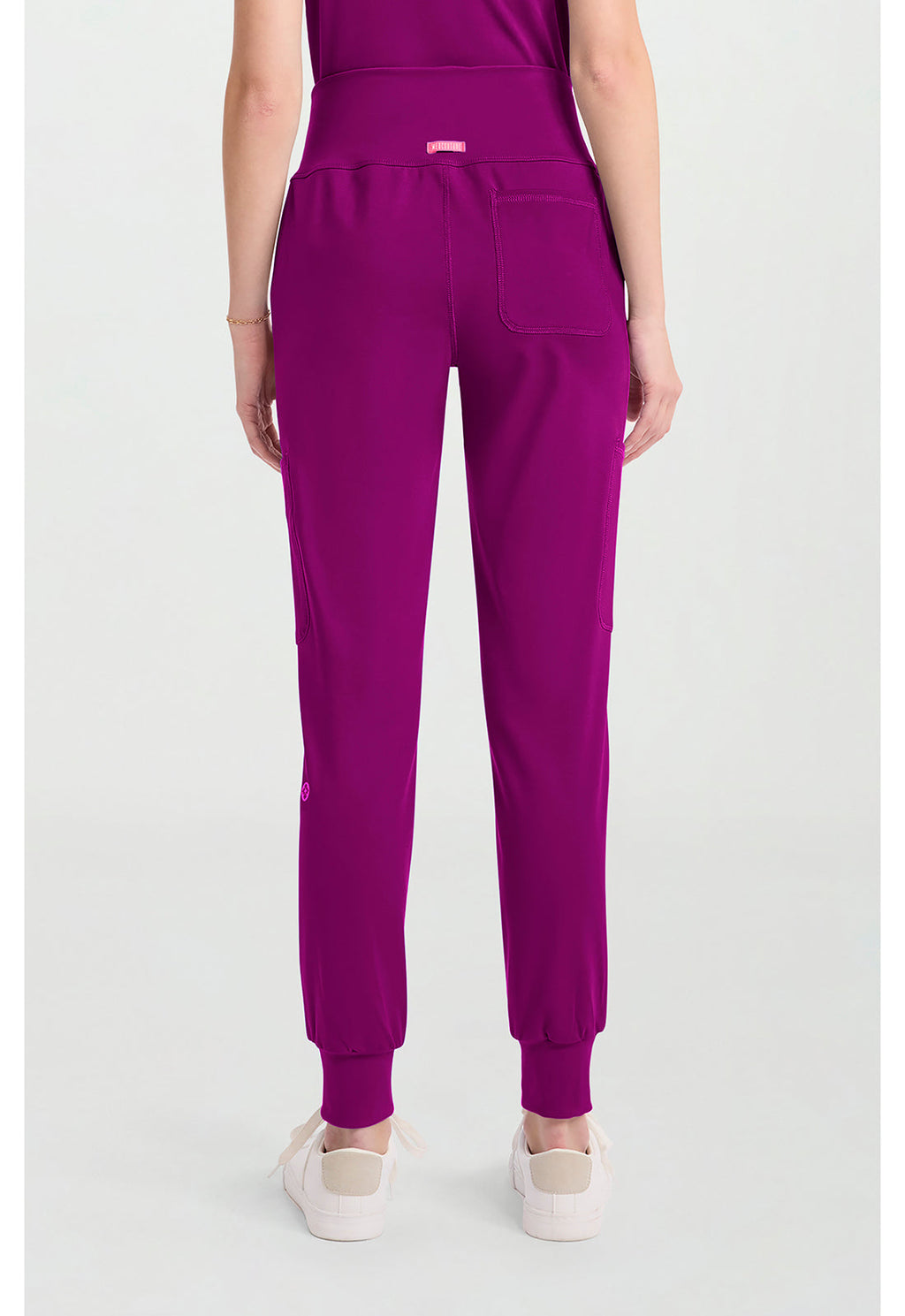 Amp Knit MC152 Women's Scrub Joggers Plum Royale