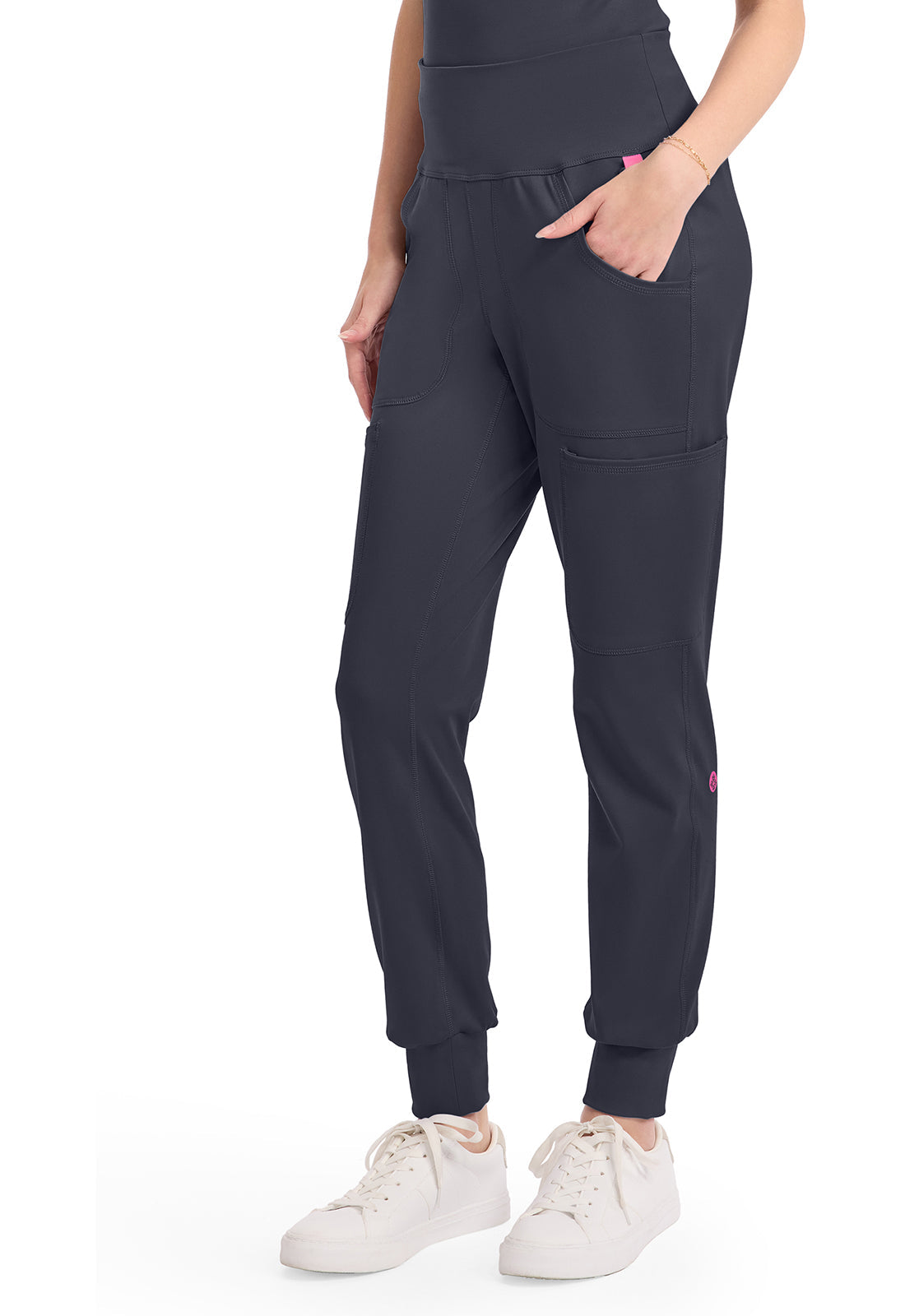 Amp Knit MC152 Women's Scrub Joggers Pewter