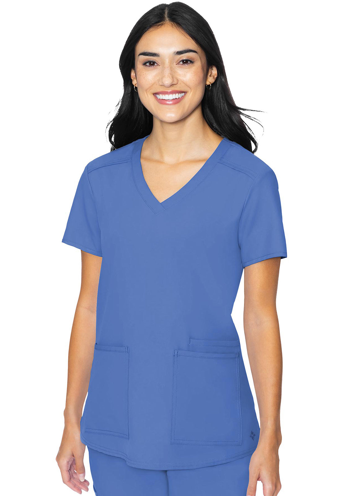 Insight MC2411 Women's 3 Pocket Scrub Top Ciel