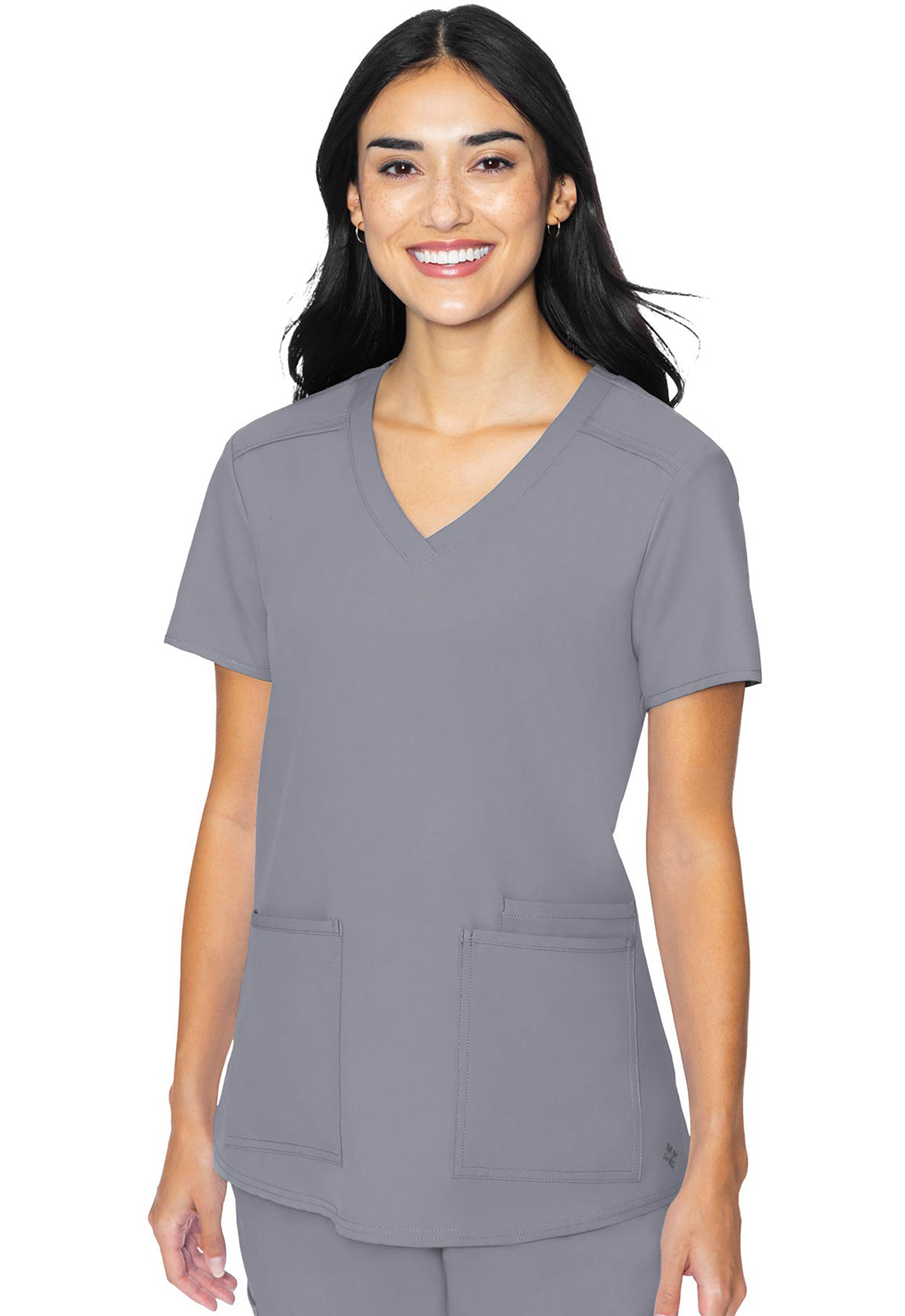 Insight MC2411 Women's 3 Pocket Scrub Top Cloud