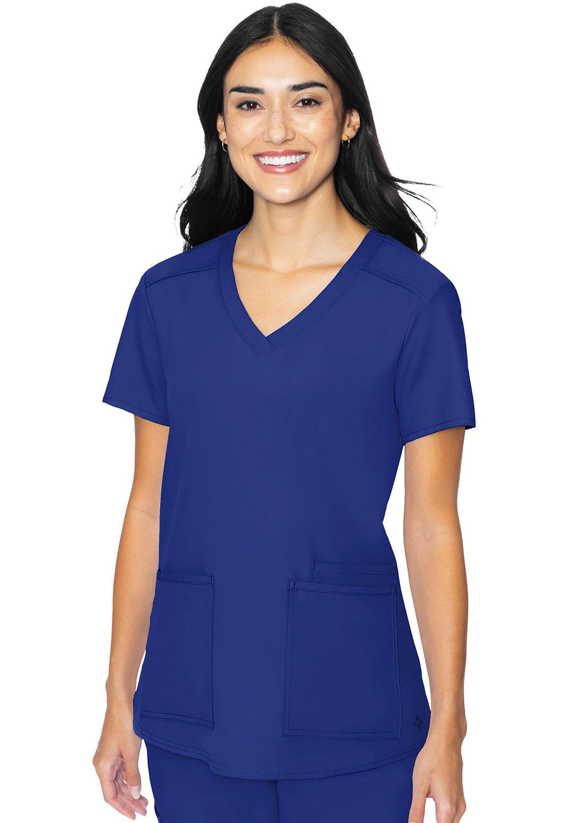 Insight MC2411 Women's 3 Pocket Scrub Top Galaxy