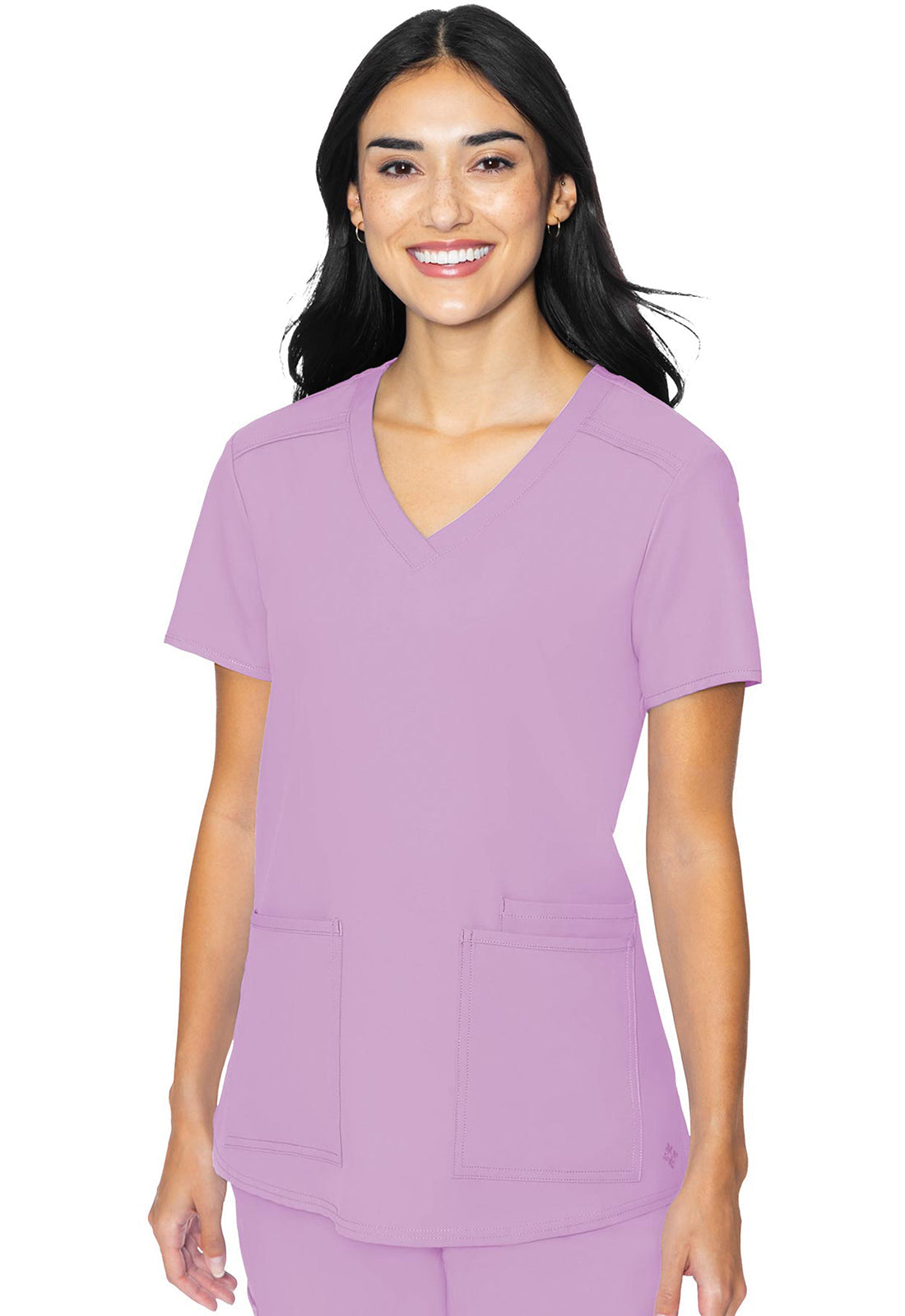 Insight MC2411 Women's 3 Pocket Scrub Top Lilac