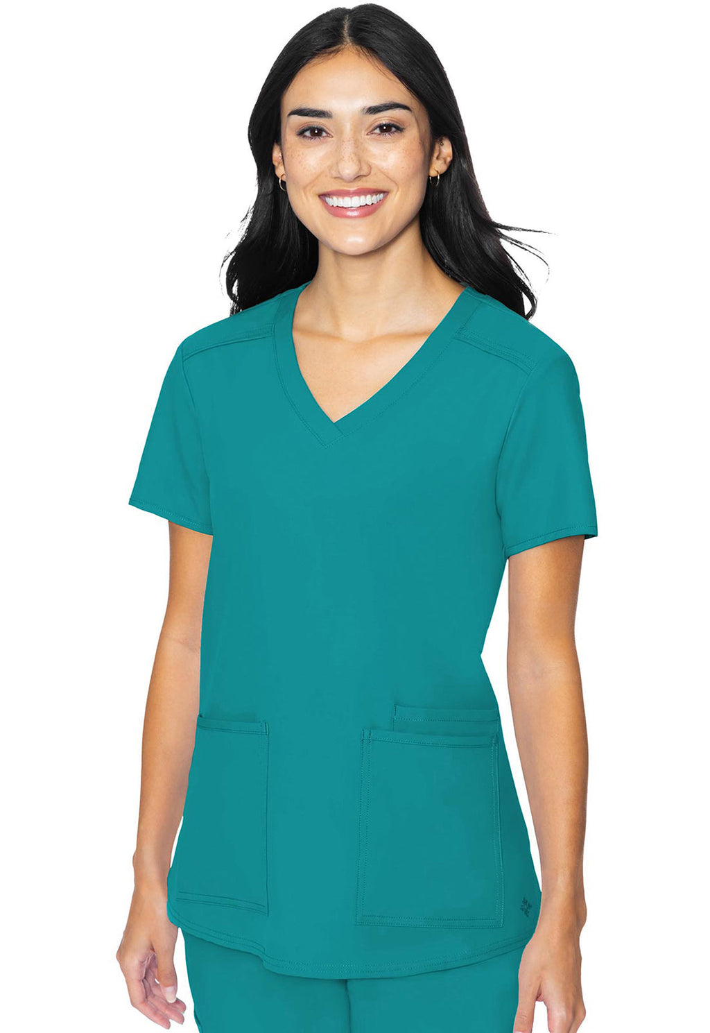 Insight MC2411 Women's 3 Pocket Scrub Top Teal