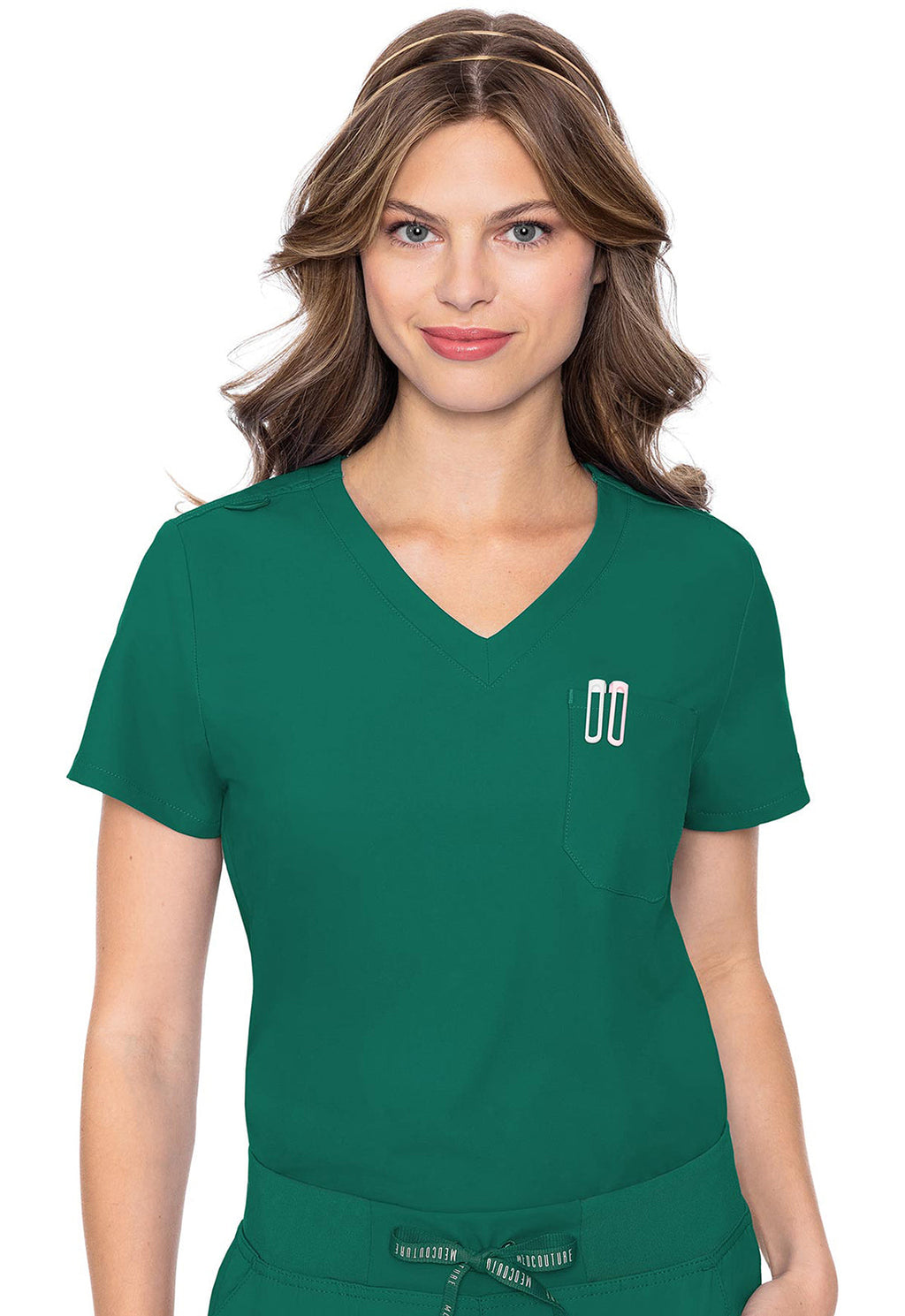 Insight MC2432 One Pocket Tuck-In Top Hunter Green