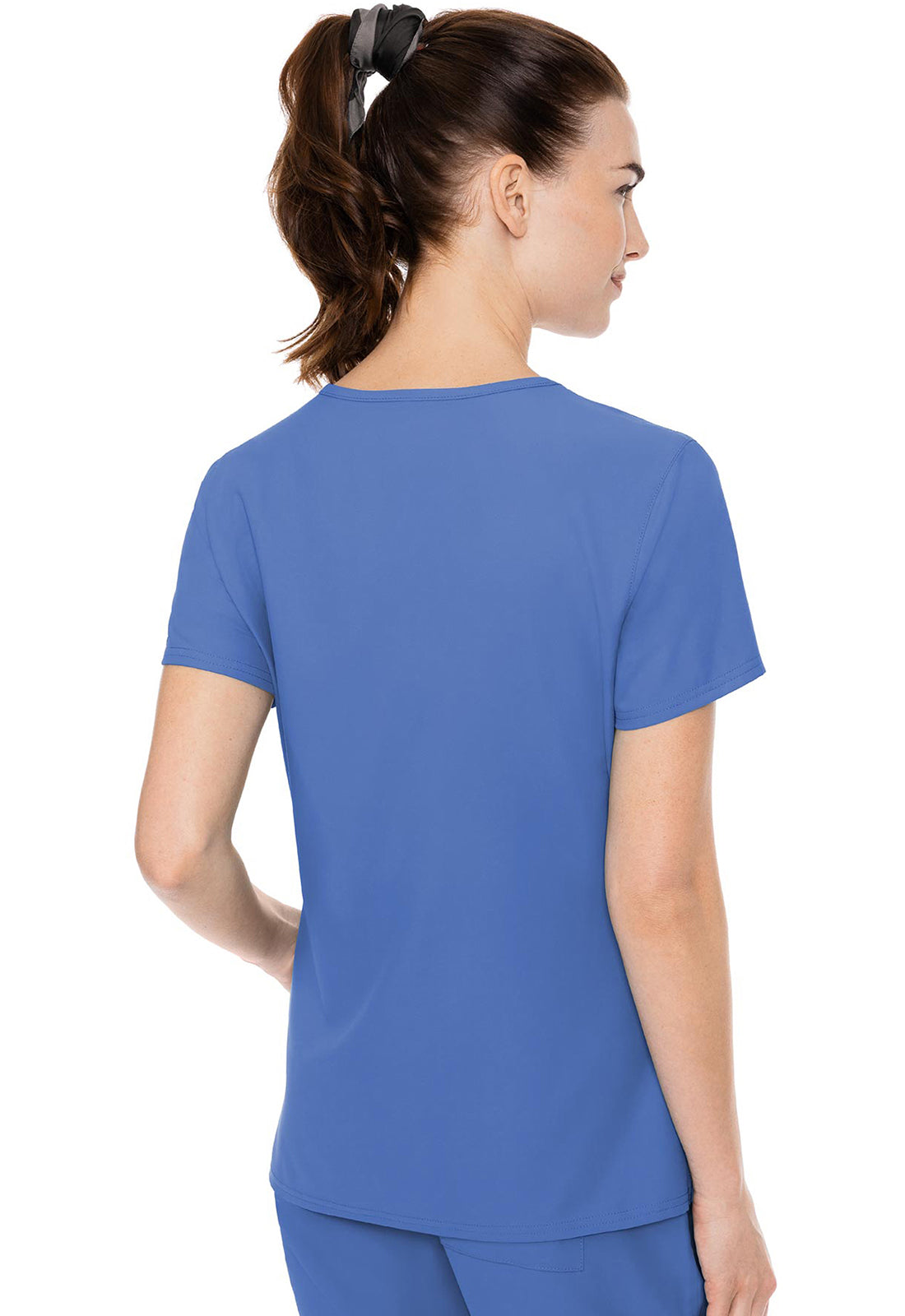 Insight MC2468 Women's Side Pocket Scrub Top Ciel