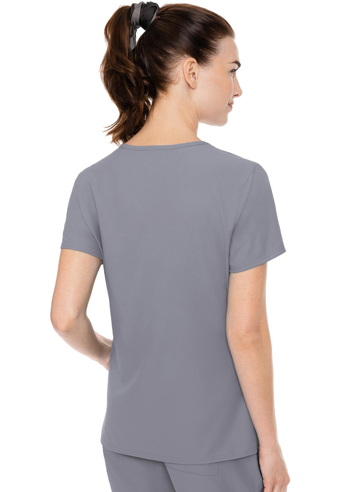 Insight MC2468 Women's Side Pocket Scrub Top Cloud