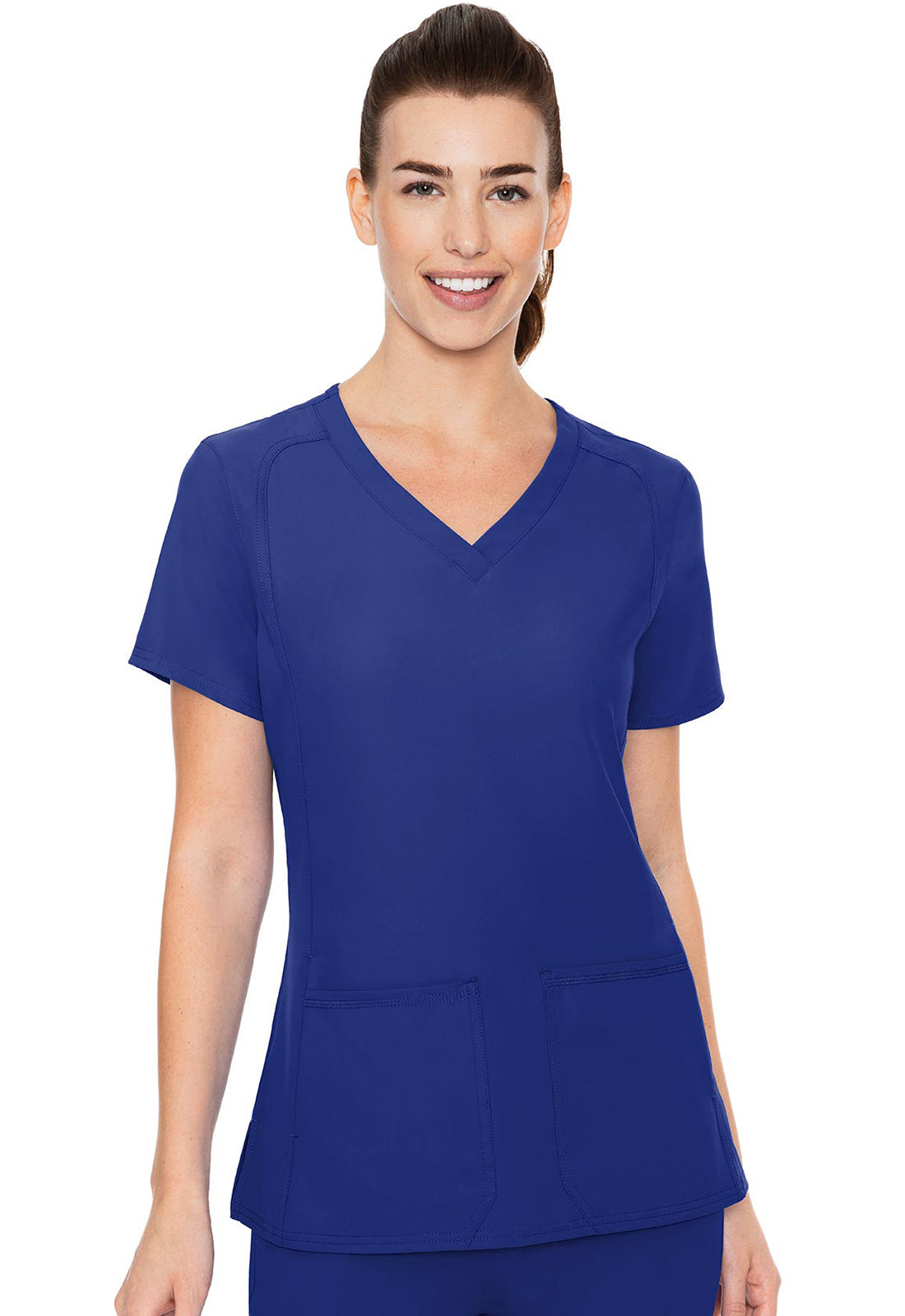 Insight MC2468 Women's Side Pocket Scrub Top Galaxy