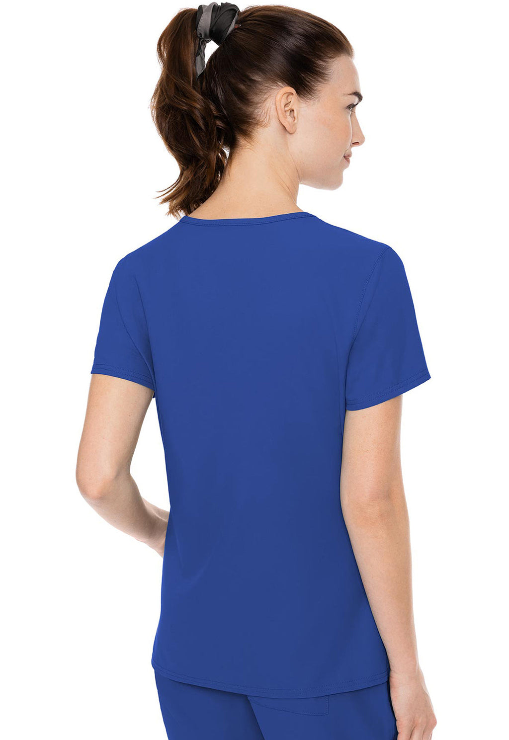 Insight MC2468 Women's Side Pocket Scrub Top Royal
