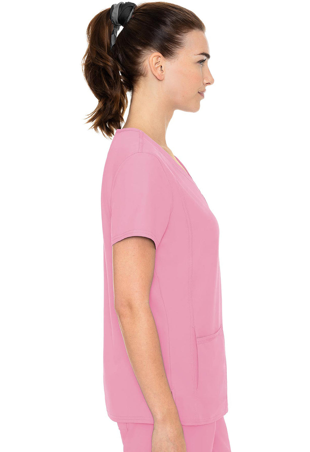 Pink Insight Insight MC2468 Women's Side Pocket Scrub Top Taffy Pink – Affordable ...