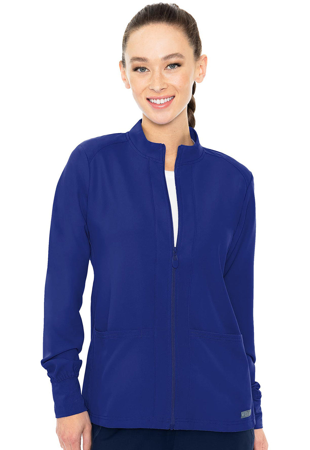 Insight MC2660 Women's Zip Front Warm-Up With Shoulder Yokes Galaxy
