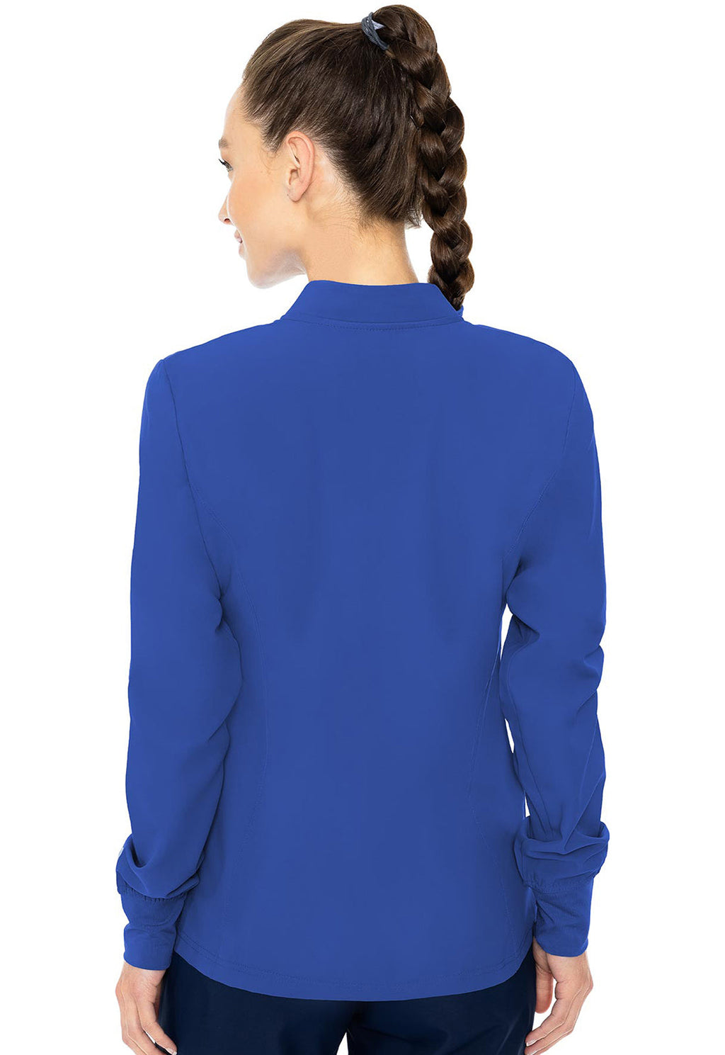 Insight MC2660 Women's Zip Front Warm-Up With Shoulder Yokes Royal
