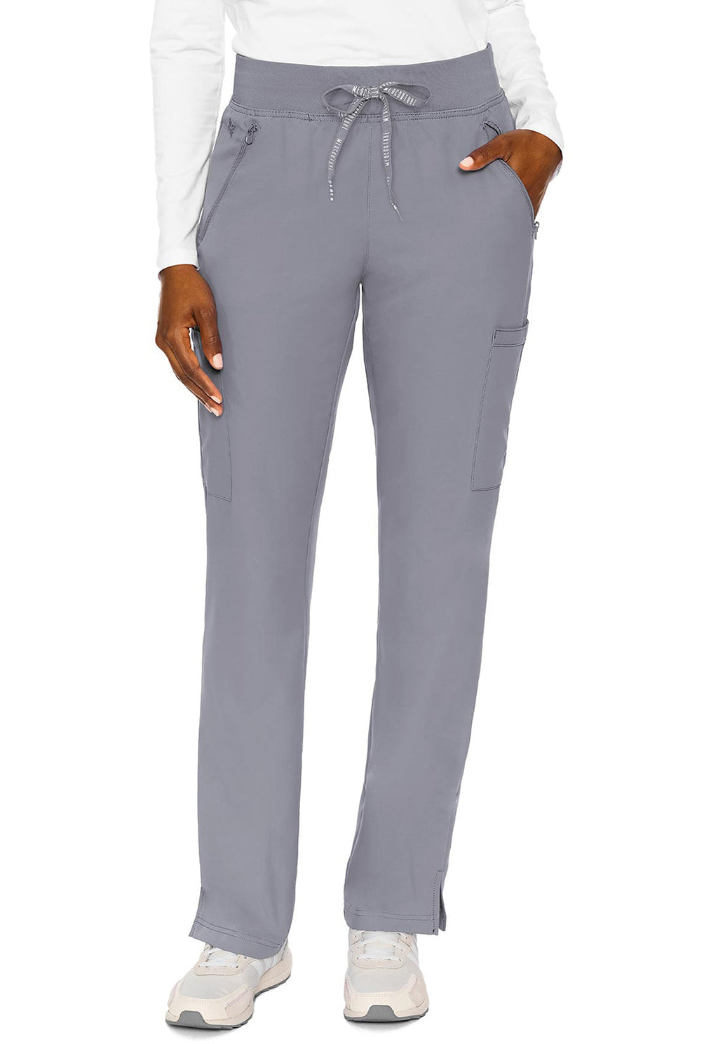 Insight MC2702 Women's Zipper Scrub Pants Cloud