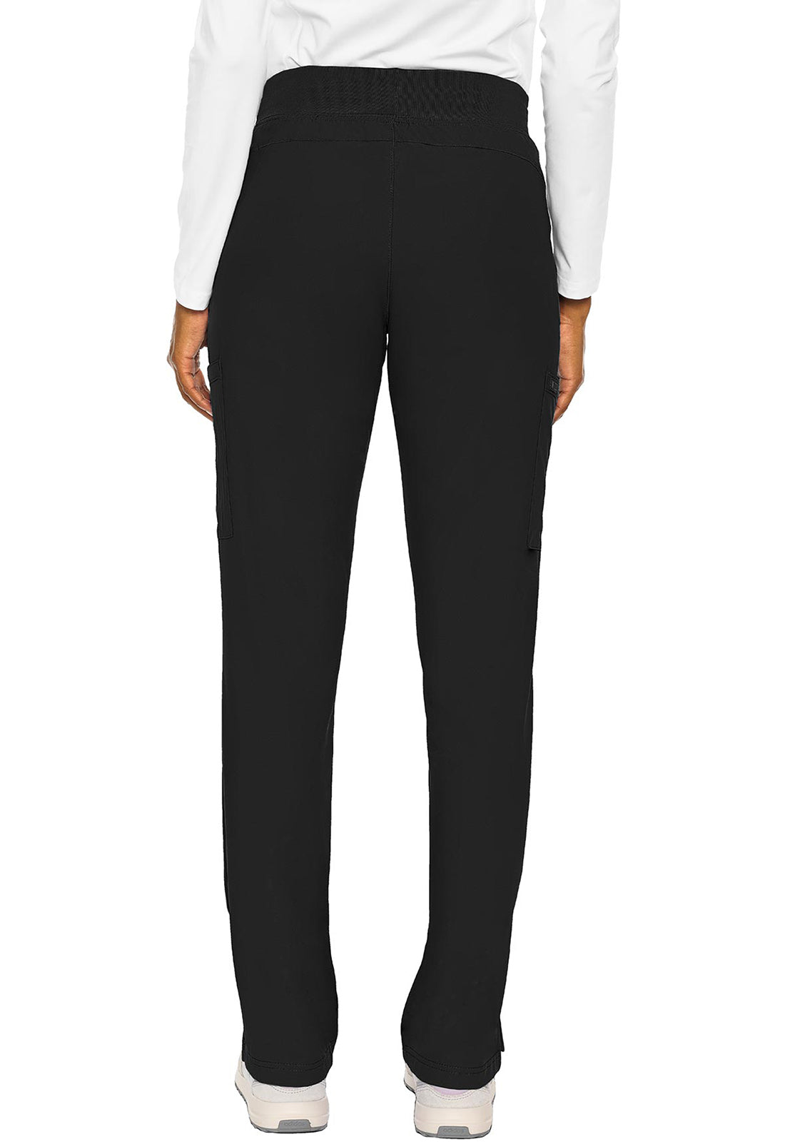 Insight MC2702 Women's Zipper Scrub Pants Black