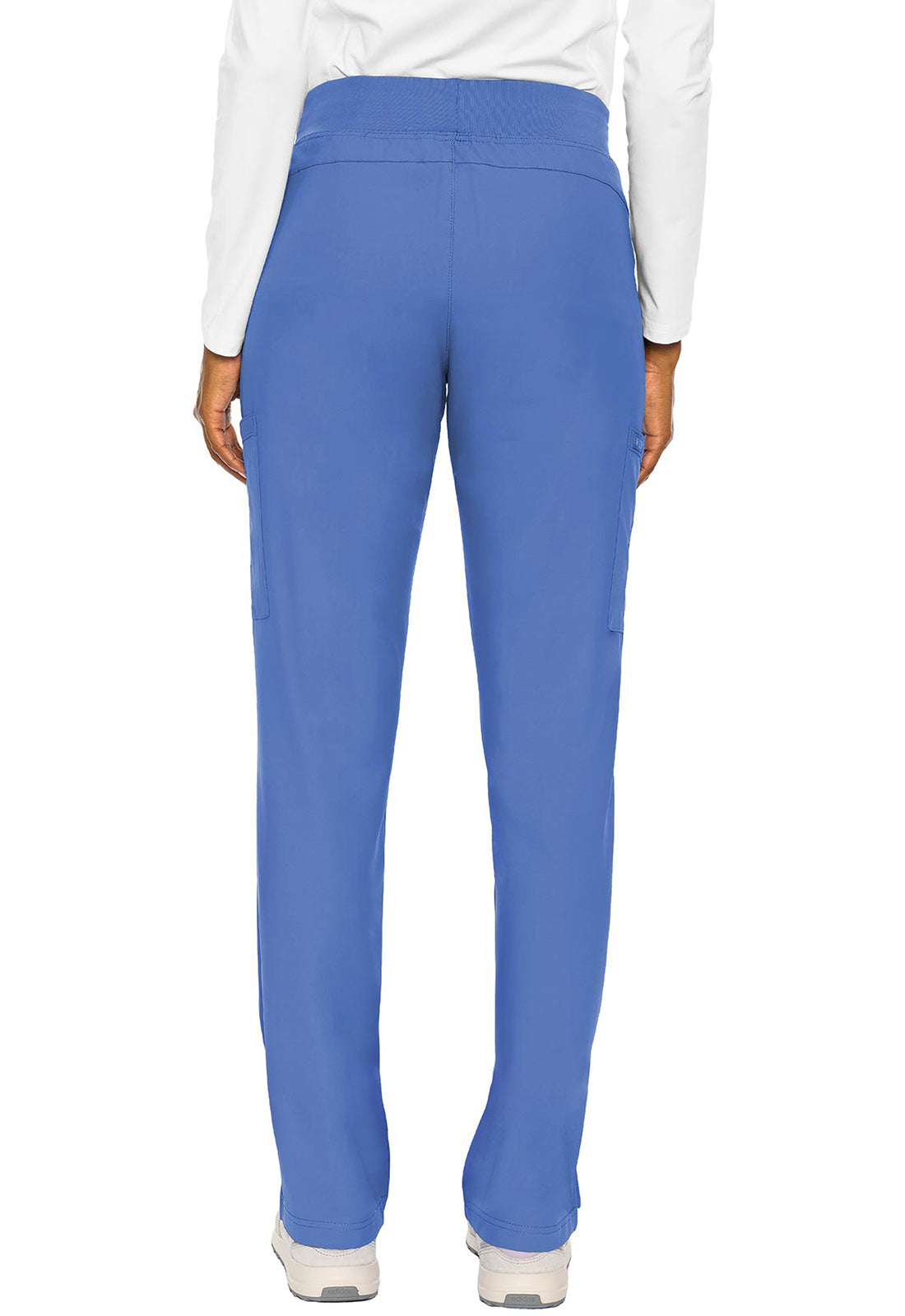 Insight MC2702 Women's Zipper Scrub Pants Ciel