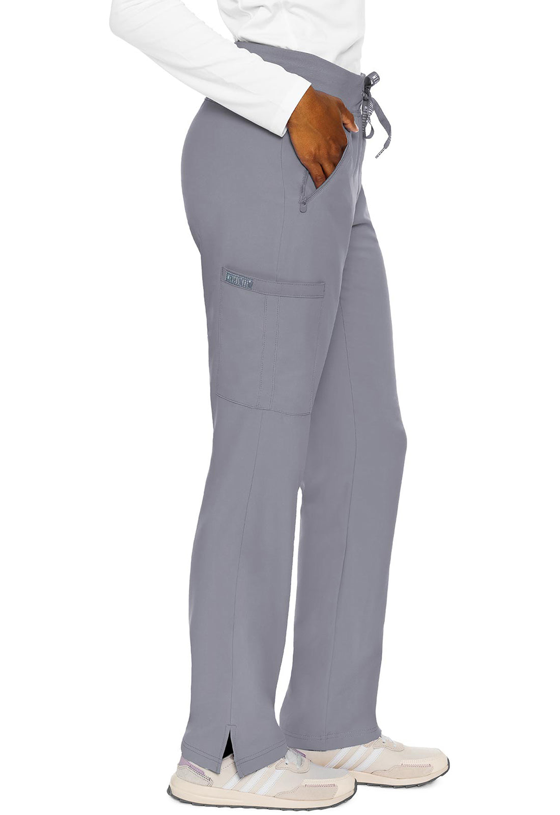 Insight MC2702 Women's Zipper Scrub Pants Cloud