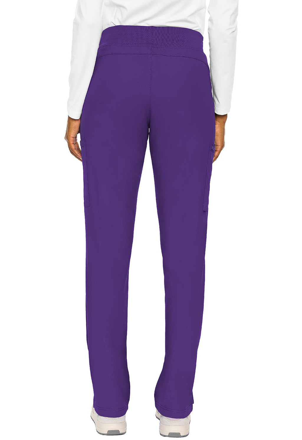 Insight MC2702 Women's Zipper Scrub Pants Grape
