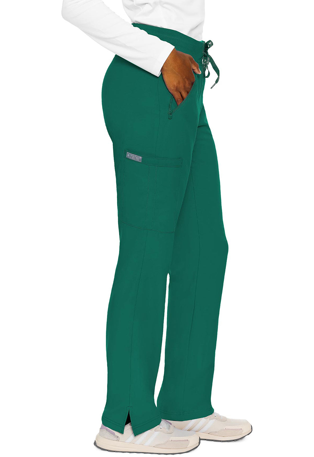 Insight MC2702 Women's Zipper Scrub Pants Hunter Green