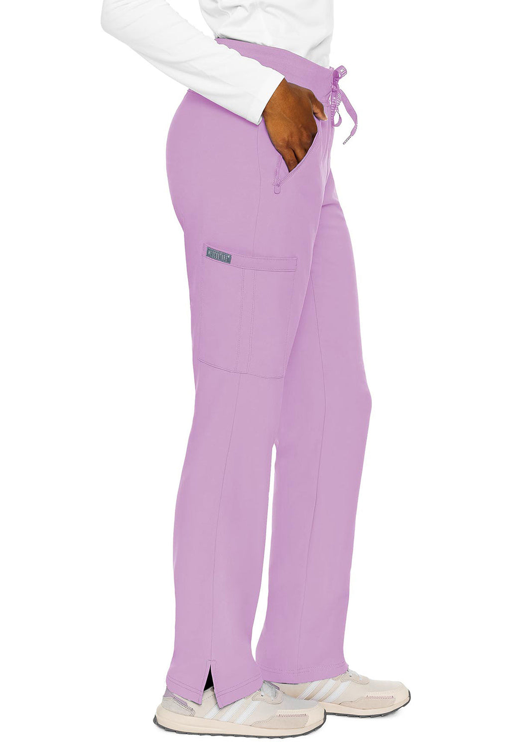 Insight MC2702 Women's Zipper Scrub Pants Lilac