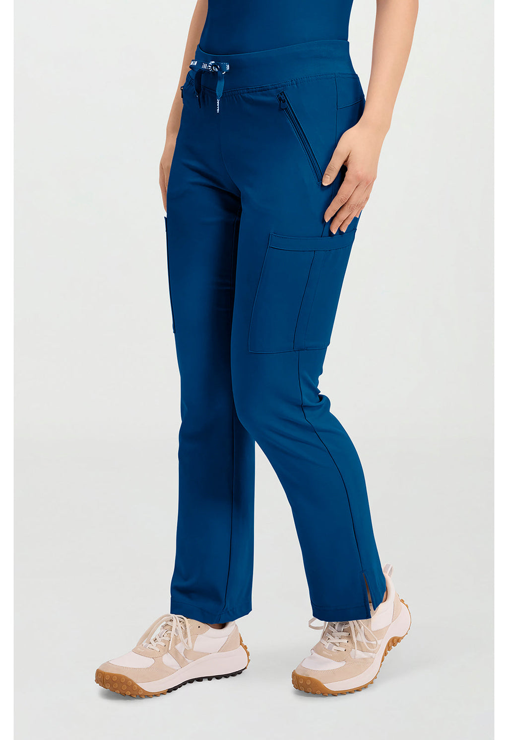 Insight MC2702 Women's Zipper Scrub Pants Ocean Abyss