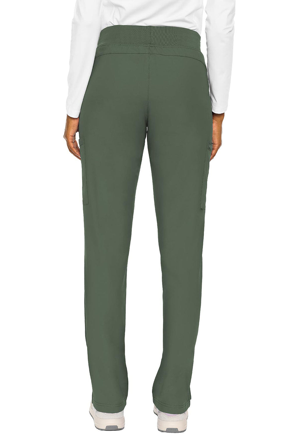 Insight MC2702 Women's Zipper Scrub Pants Olive