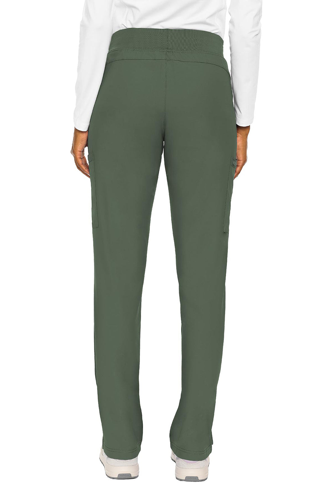 Insight MC2702 Women's Zipper Scrub Pants Olive