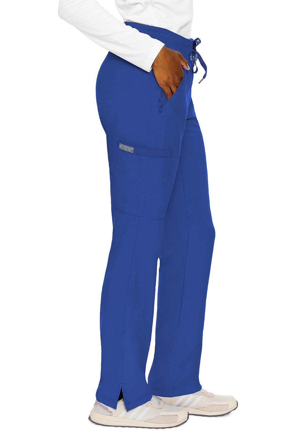 Insight MC2702 Women's Zipper Scrub Pants Royal