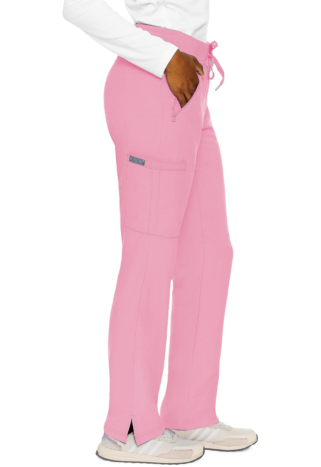 Insight MC2702 Women's Zipper Scrub Pants Taffy Pink
