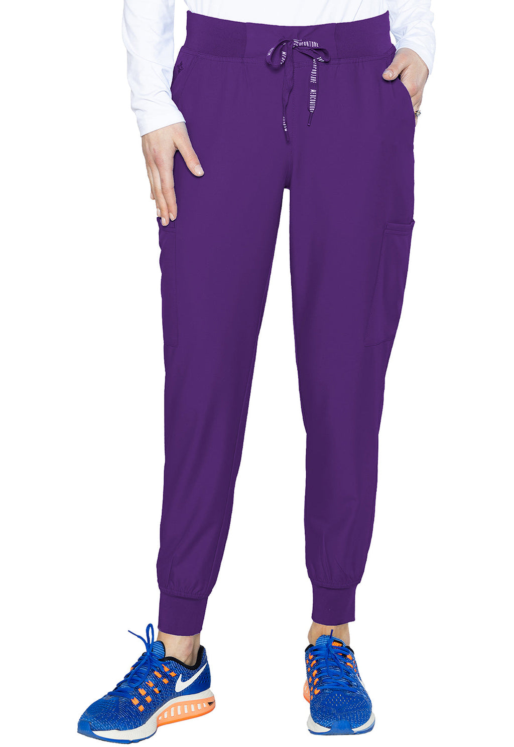 Insight MC2711 Women's Scrub Joggers Grape