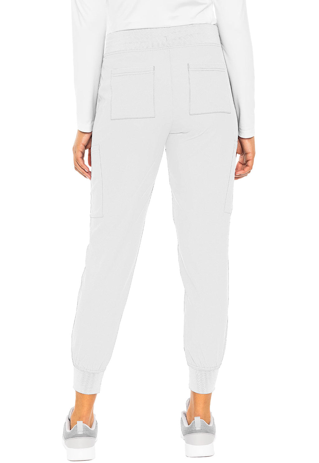 Insight MC2711W Women's Scrub Joggers White