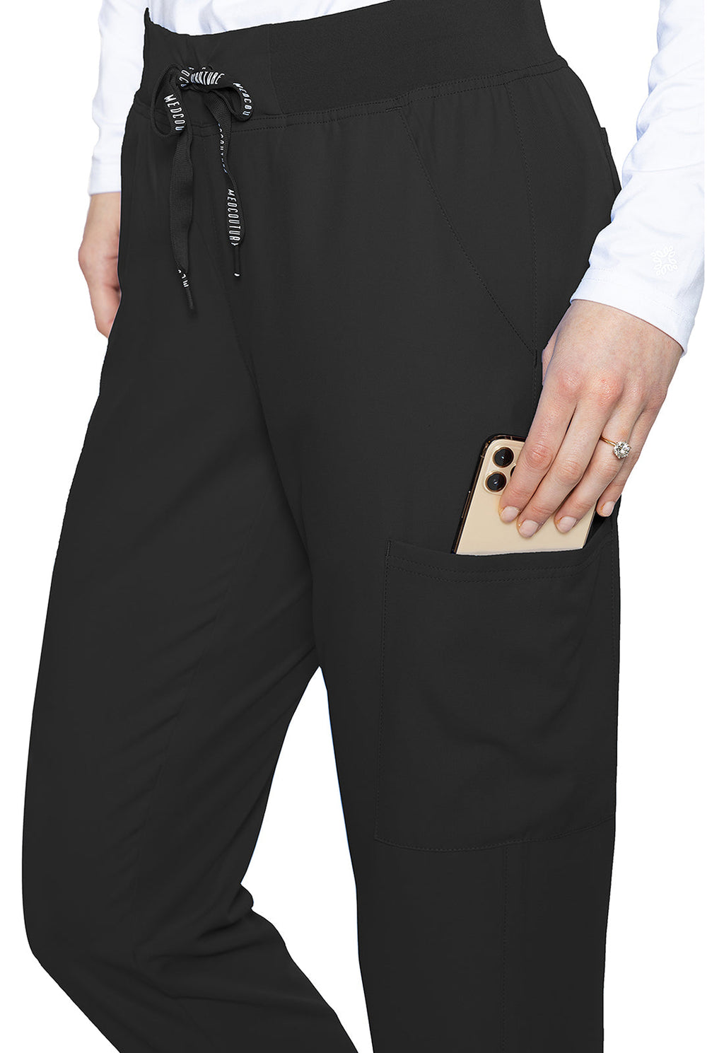 Insight MC2711 Women's Scrub Joggers Black