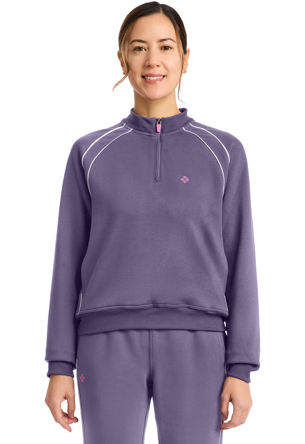 AMP MC328 Scuba Half Zip Jacket Light Galactic Purple