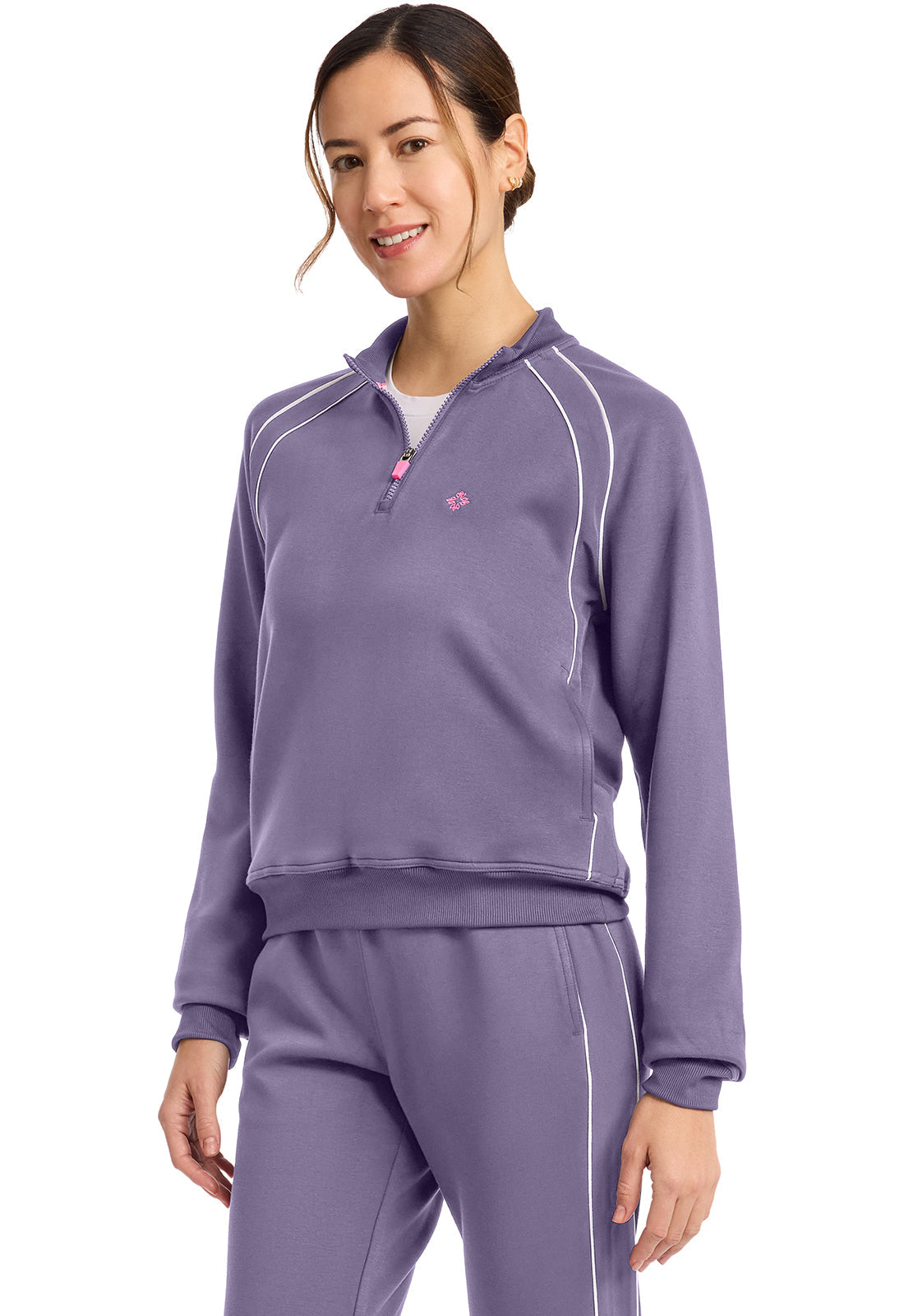 AMP MC328 Scuba Half Zip Jacket Light Galactic Purple