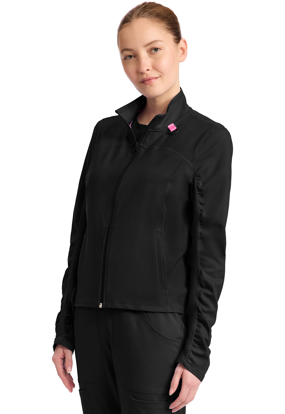 AMP Knit MC350 Warm Up Jacket Black