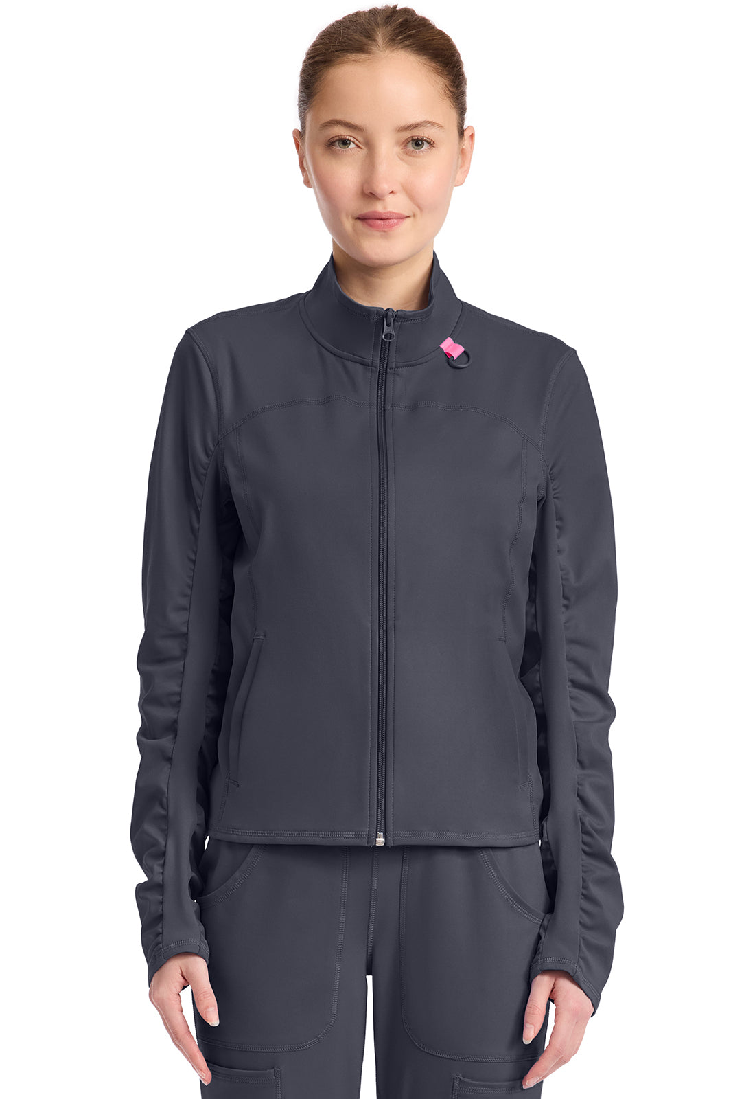 AMP Knit MC350 Warm Up Jacket Pewter